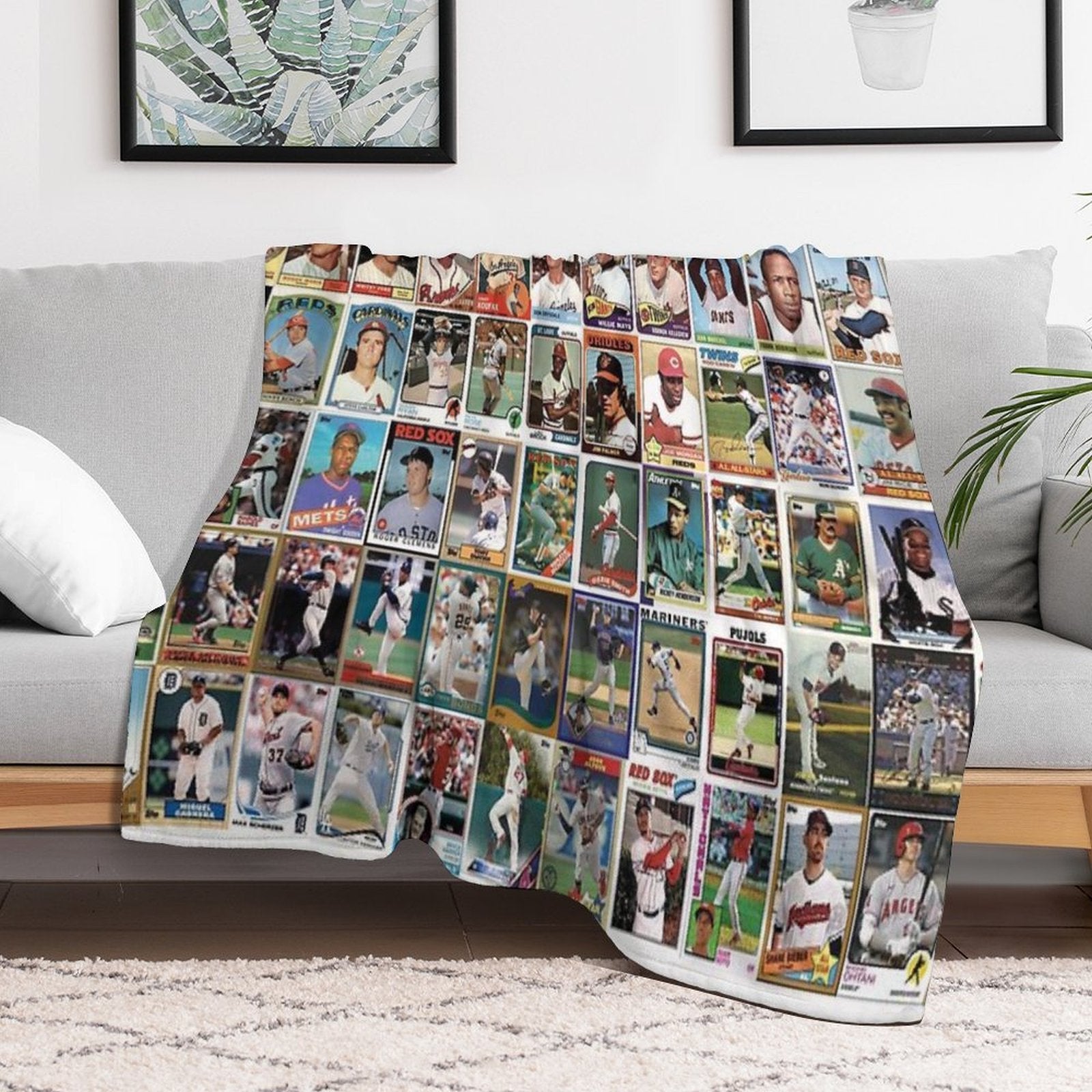 Baseball Through The Years Quick-dry Throw Blanket