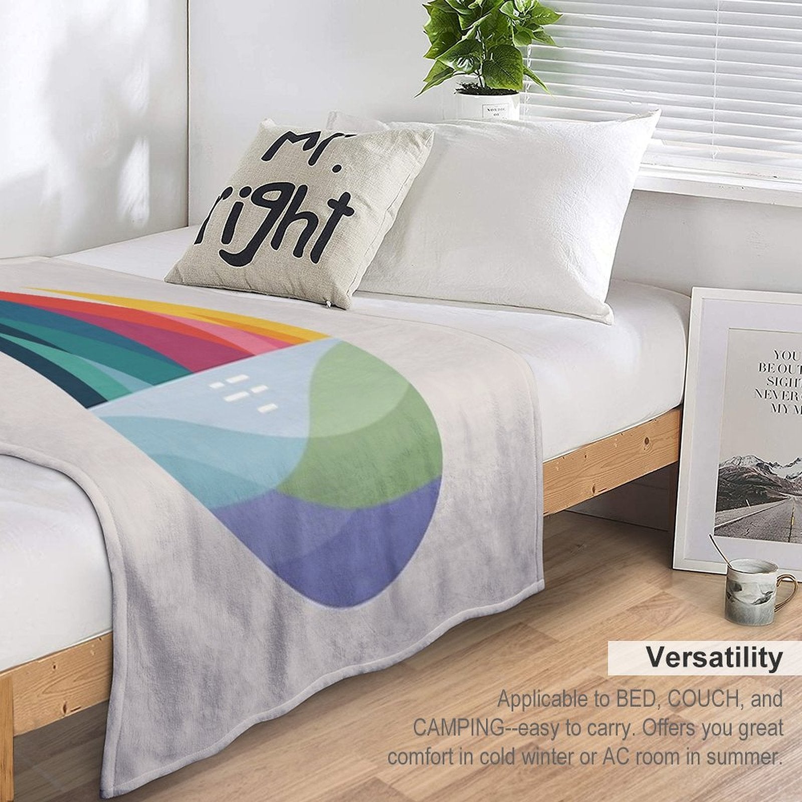 Somewhere Gift-ready Throw Blanket