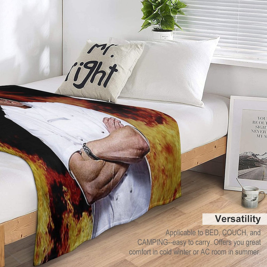 Gordon Ramsay Velvety-soft Throw Blanket