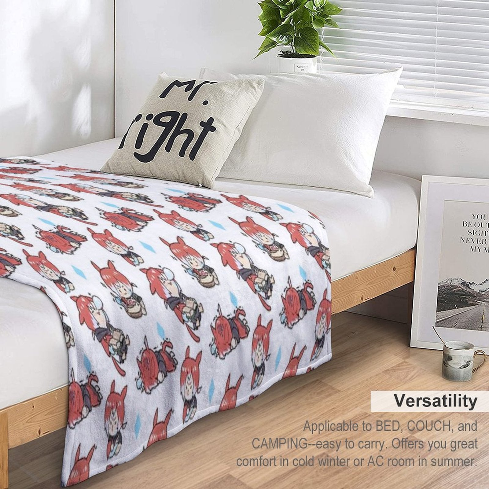 Crystal Exarch Compact Throw Blanket