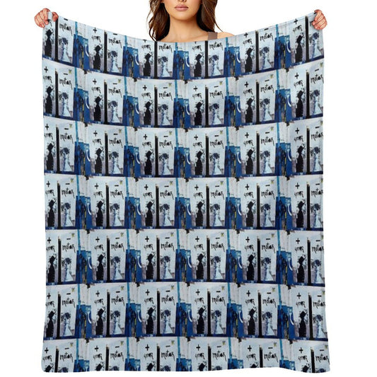 + Love - Engine Machine-washable Throw Blanket