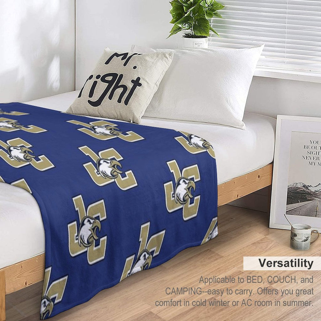 Juniata College Lightweight Throw Blanket