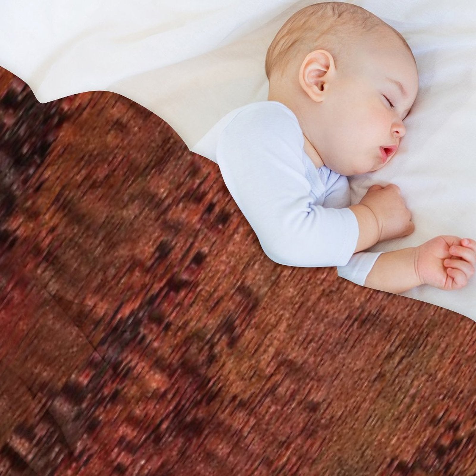 Copper Bronze Anti-pilling Throw Blanket
