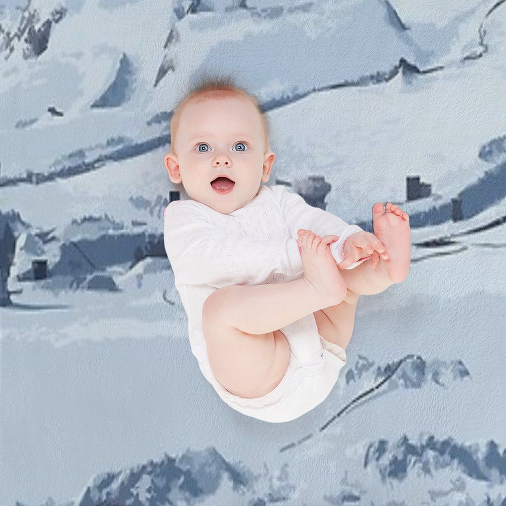 Hoth Easy Care Throw Blanket