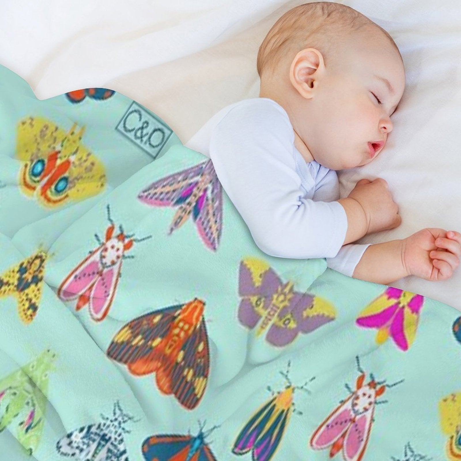 Lots of Lepidoptera Anti-pilling Throw Blanket