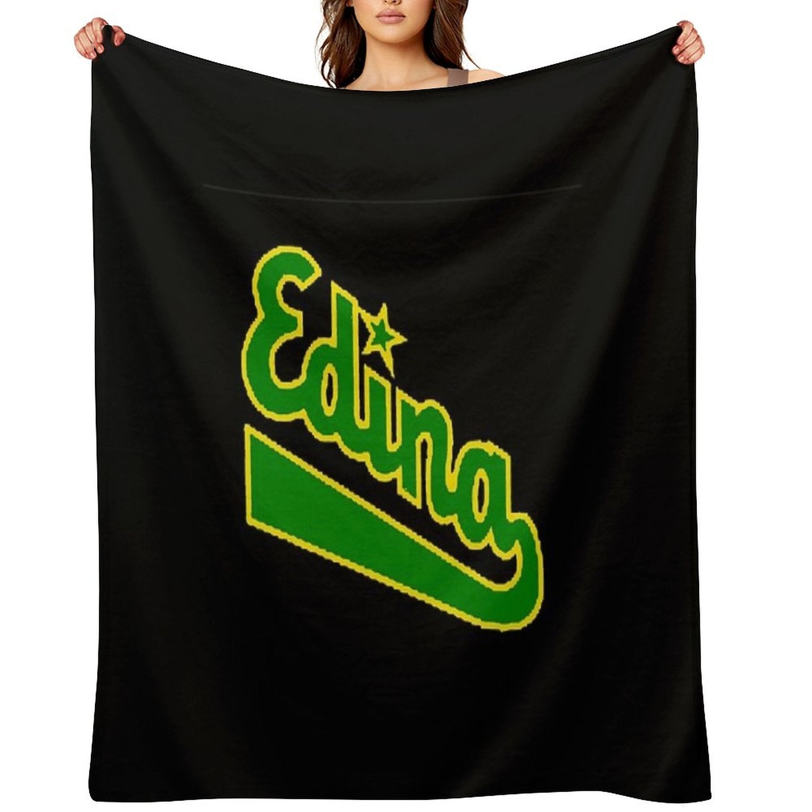 EDINA Plush Throw Blanket