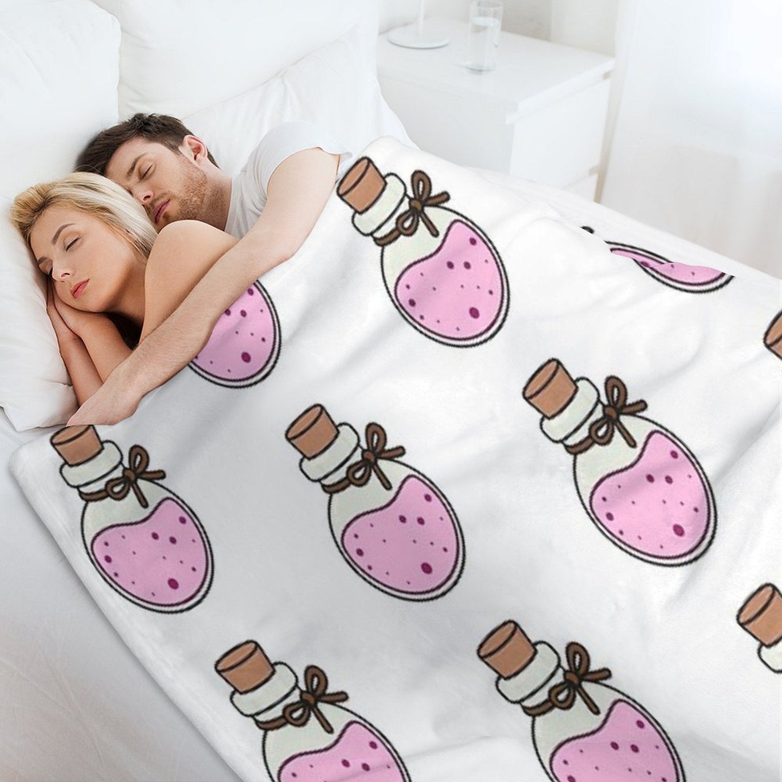 Love Potion Premium Throw Blanket