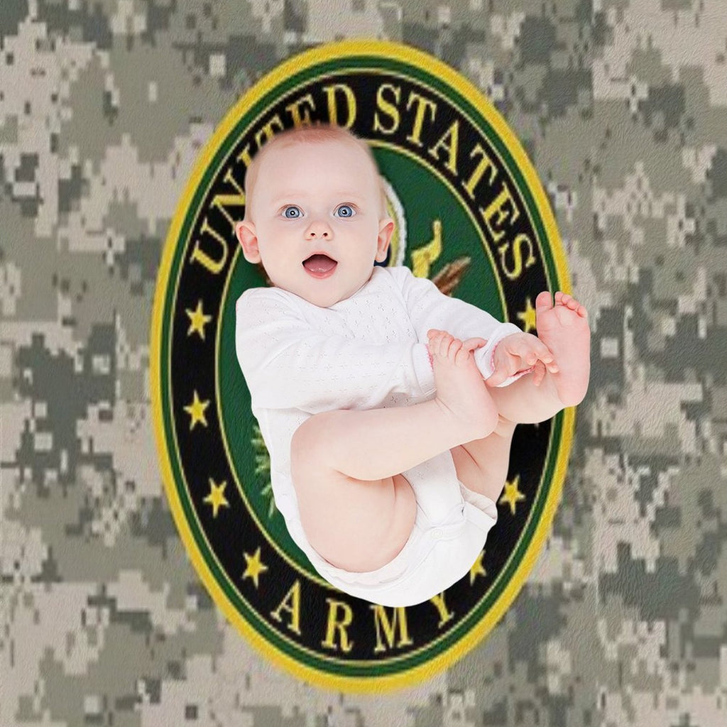 United States Army Sustainable Throw Blanket
