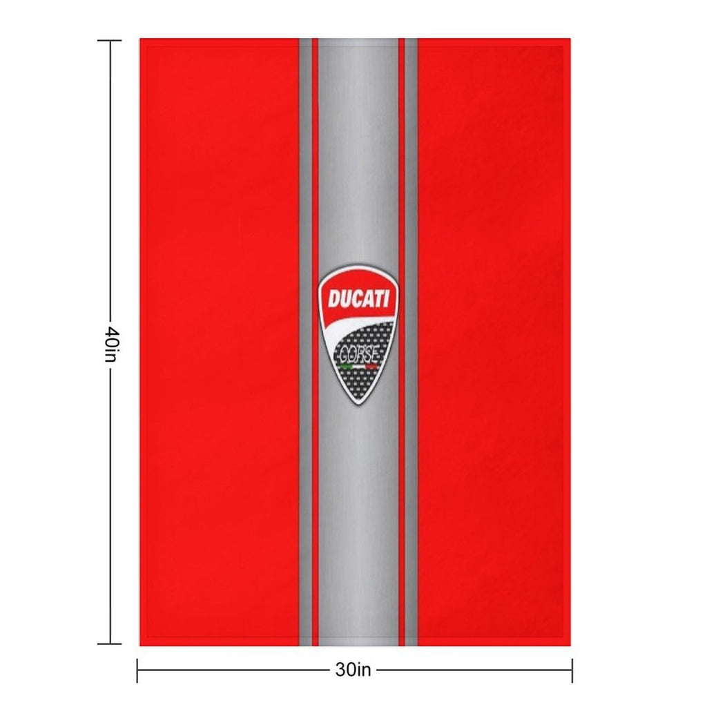 Ducati Eco-conscious Throw Blanket