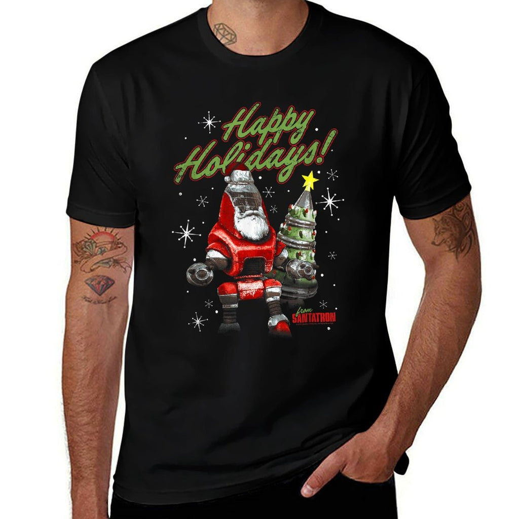 Fallout Happy Holidays from Santatron Christmas Video Game  Odor-resistant T-Shirt