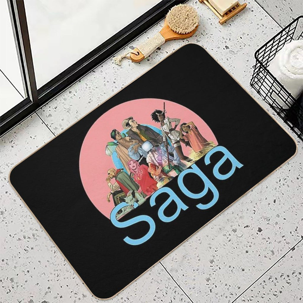 Entire Saga  Easy To Clean Bath Mat