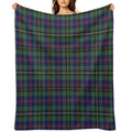 Clan Wood Tartan Velvety-soft Throw Blanket