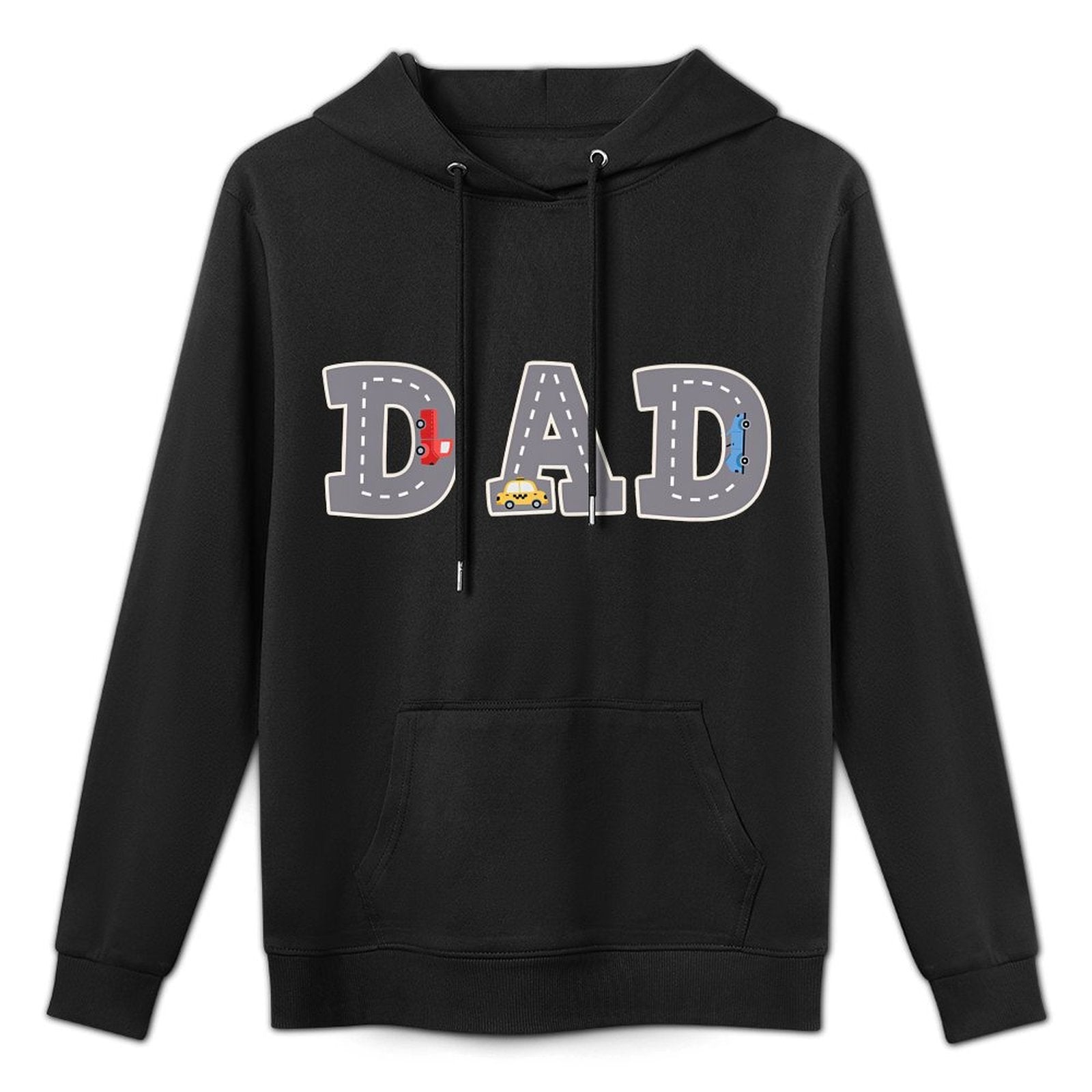 Cool Playmat Car Race Track On Back DAD Toddler (Two Side) Adjustable Hood Hoodie
