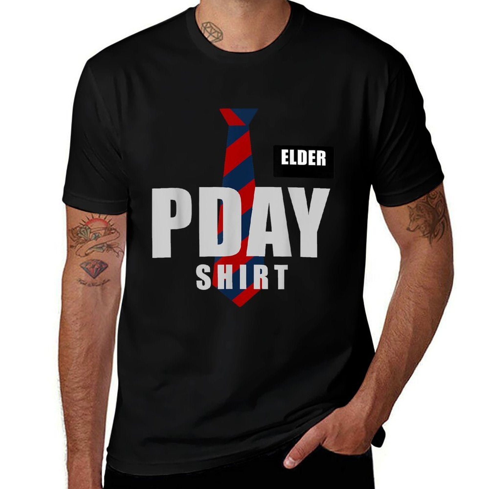 Latter-Day Saint Church Missionary Gift PDAY  Tagless Design T-Shirt