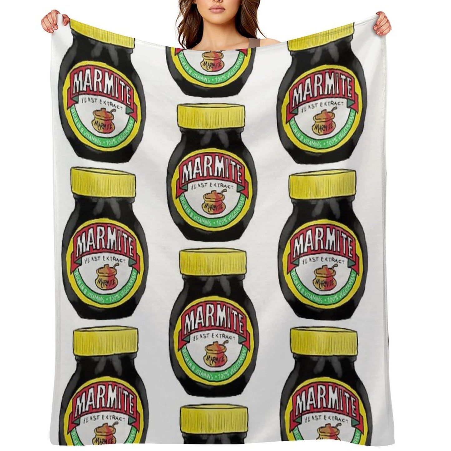 Marmite Comfort Throw Blanket