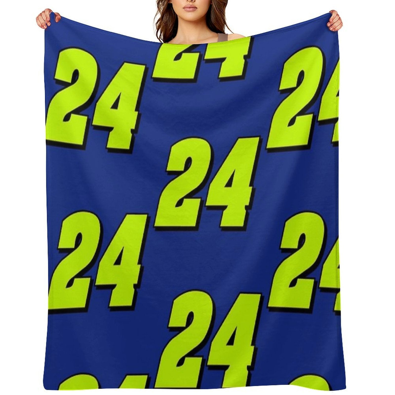 Jeff Gordon NASCAR Sticker Machine-washable Throw Blanket
