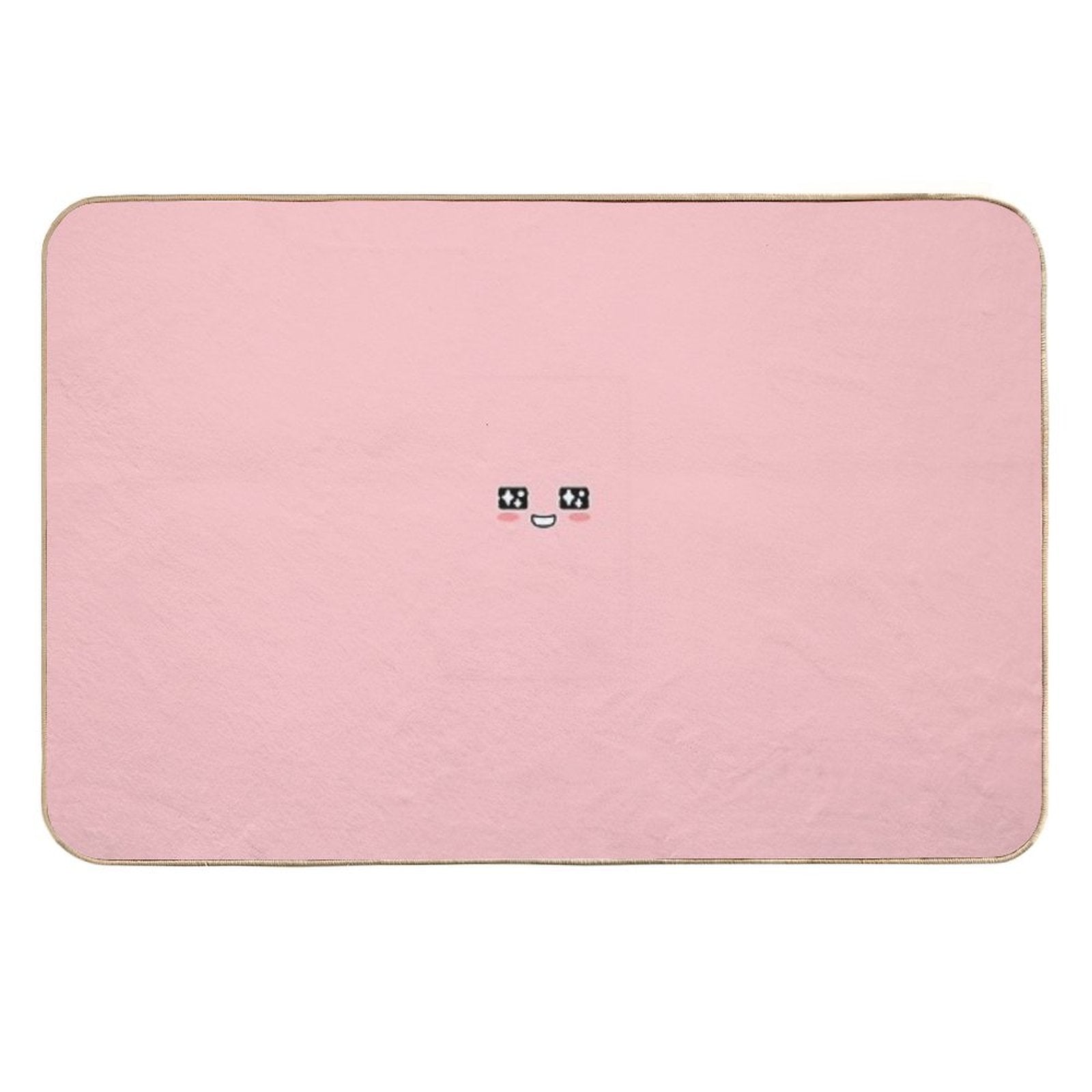 KakaoTalk Friends Apeach Face (카카오톡)  Fade-Resistant Bath Mat