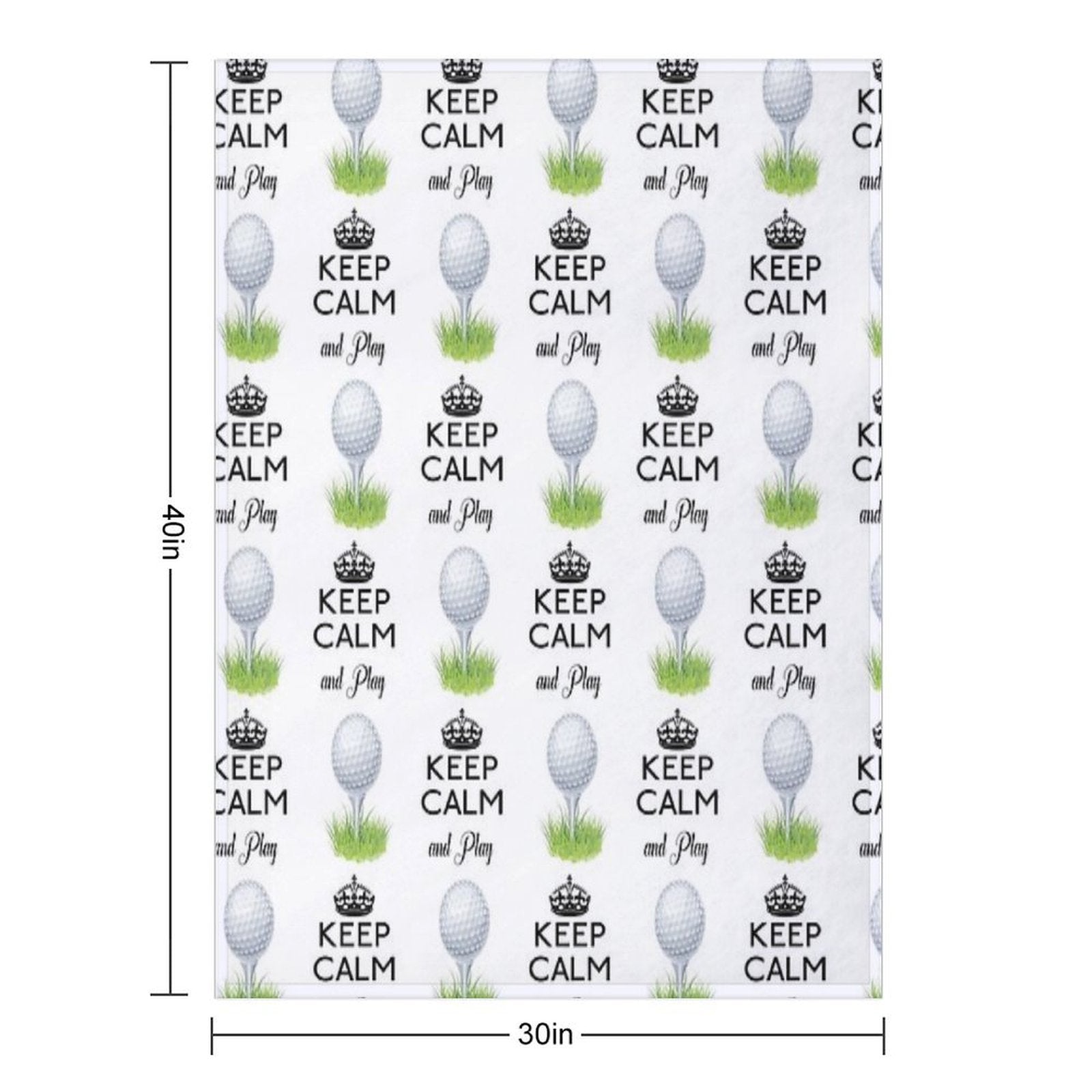Golf Durable Throw Blanket