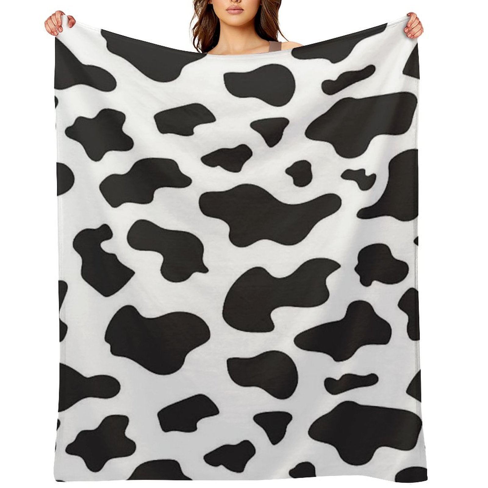 Cow Pattern Gift-ready Throw Blanket
