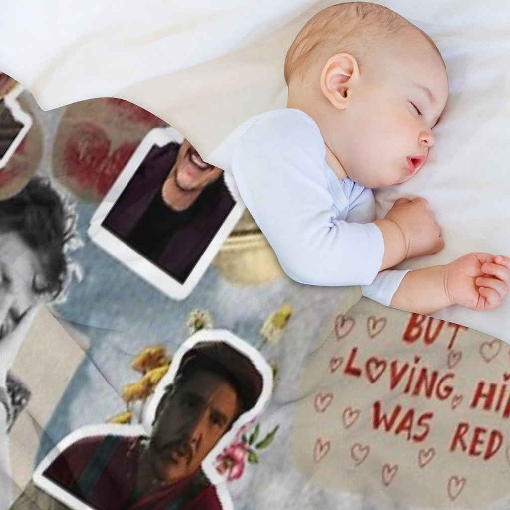 Pedro Pascal Photo Collage Easy Care Throw Blanket