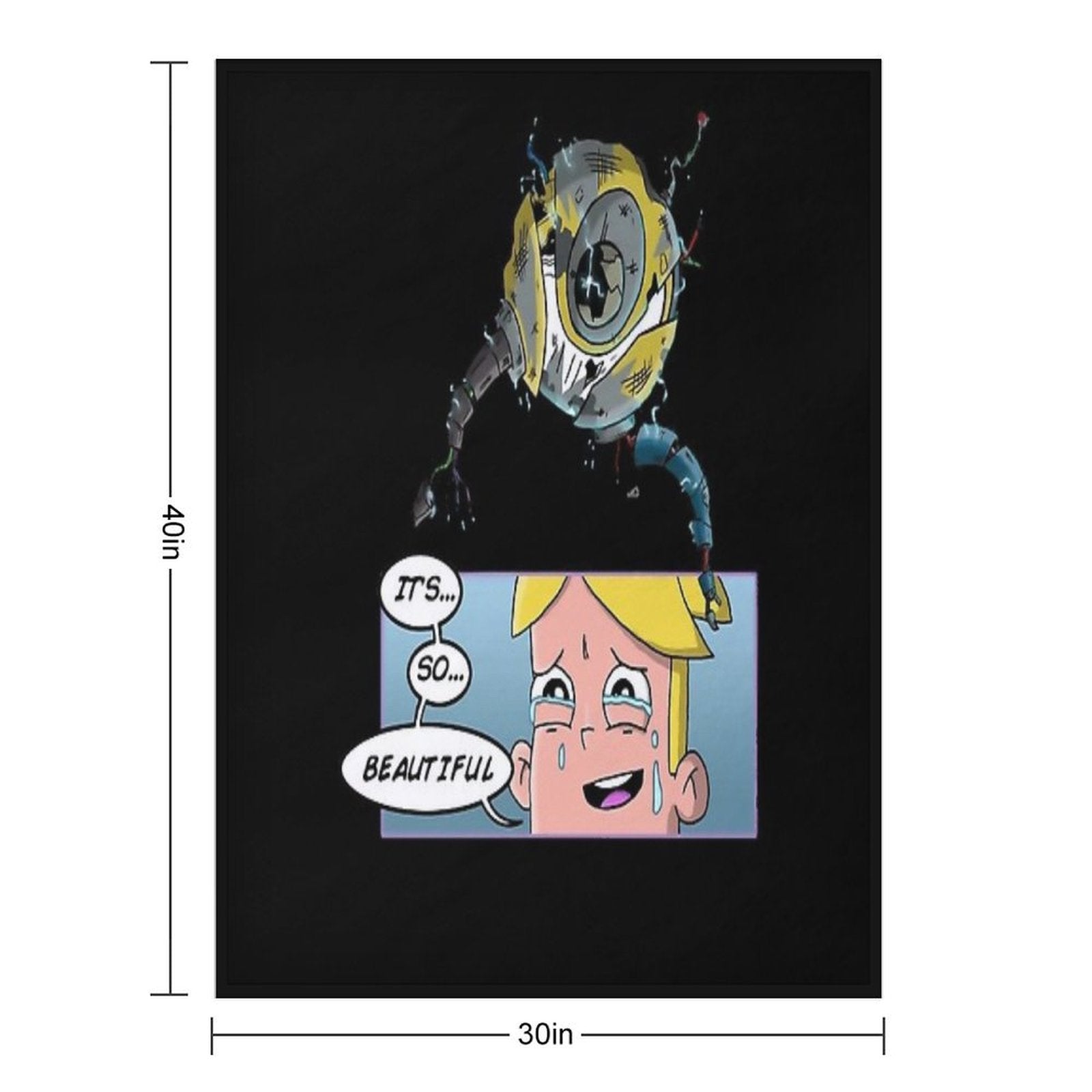 Final Tv Space The Death of KVN Comfort Throw Blanket