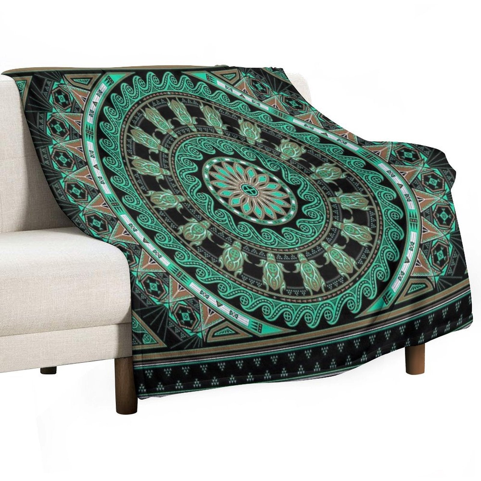 The Turtle (Keya) Comfort Throw Blanket