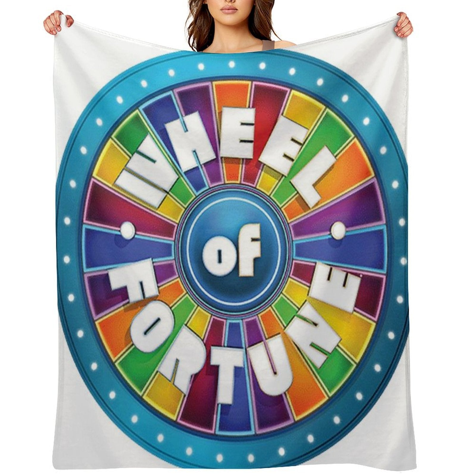 Wheel of Fortune Versatility Throw Blanket