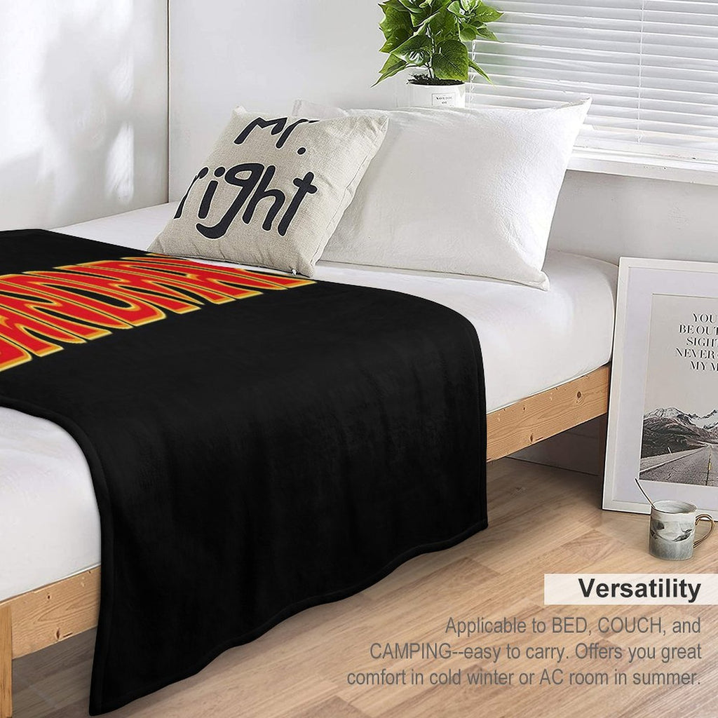 Holden Sandman 1970s (Red) Easy Care Throw Blanket