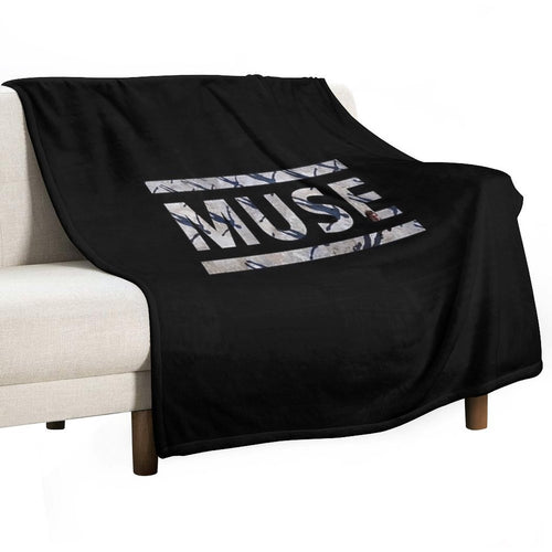 Absolution Muse Cover Logo Compact Throw Blanket