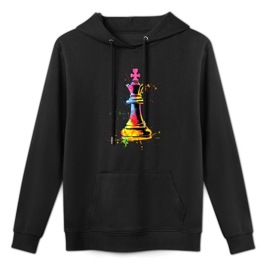 Colorful Chess Piece Chess Player All-Day Comfort Hoodie