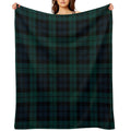 Black Watch Tartan Plaid Pattern Comfort Throw Blanket