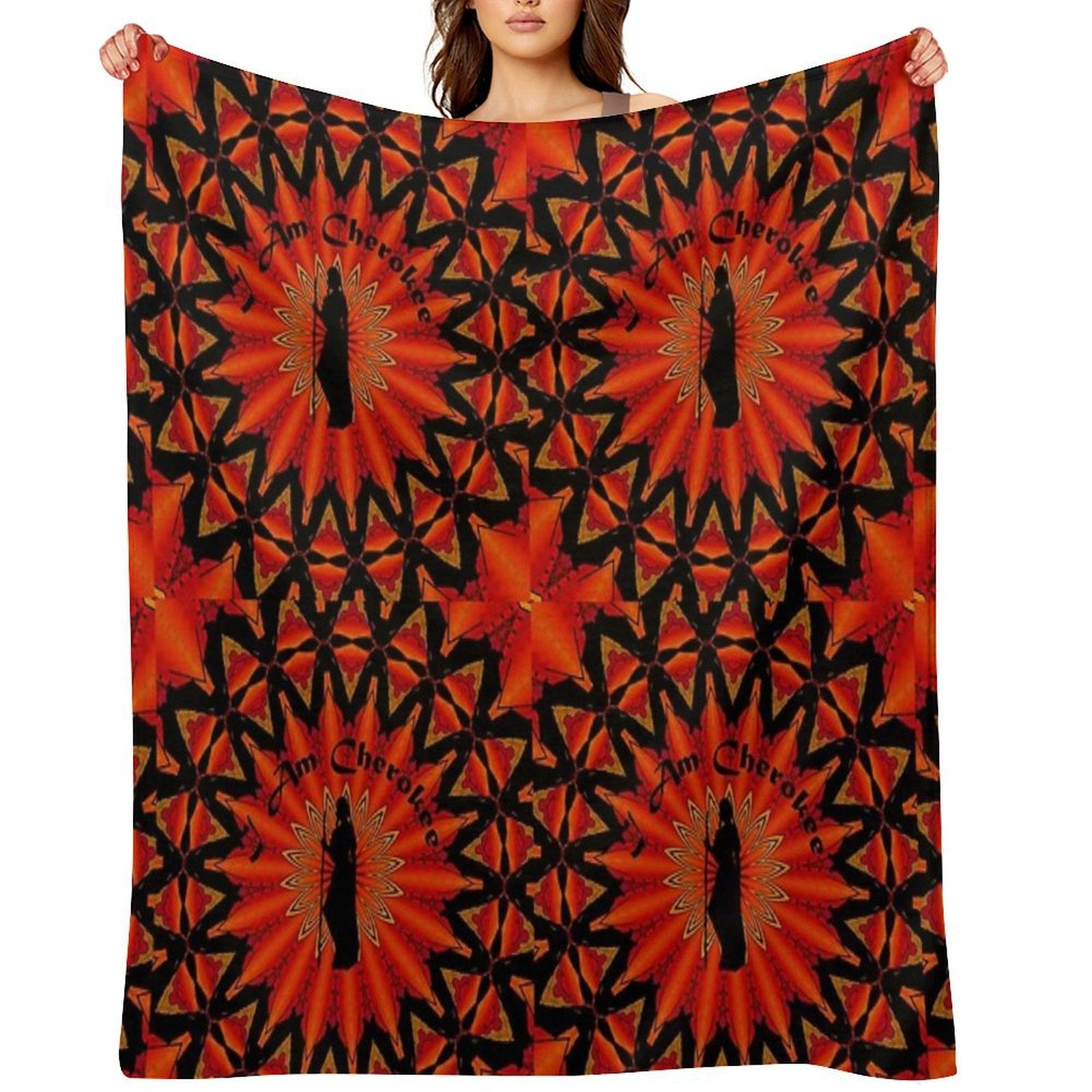 Cherokee Easy Care Throw Blanket