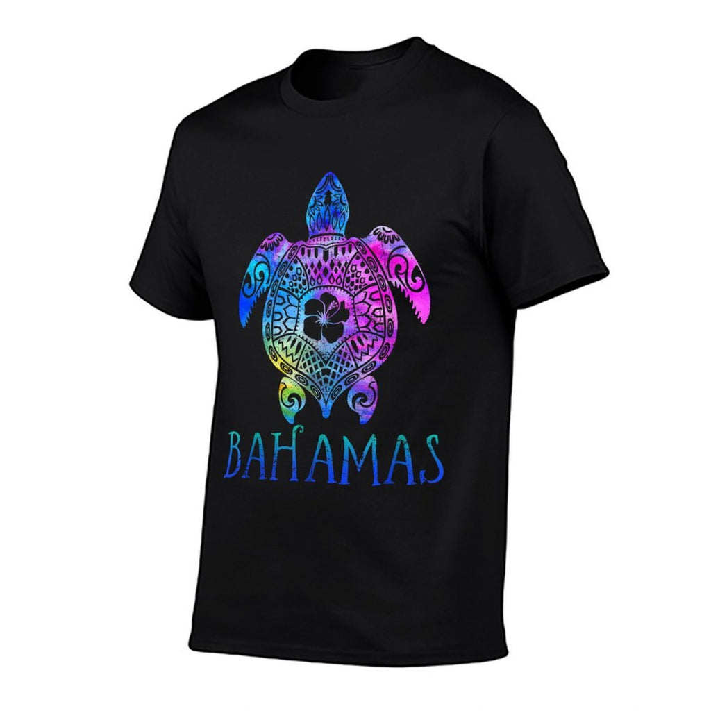 Bahamas Caribe Tie Dye Sea Turtle Vacation 2022  Quick-drying T-Shirt