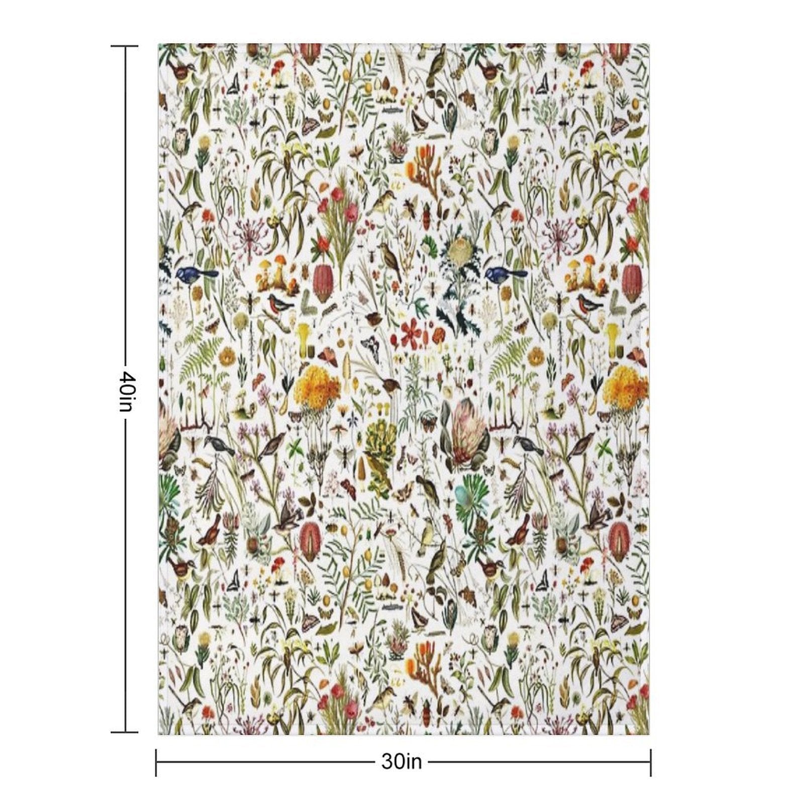Biology Australia. Eco-conscious Throw Blanket