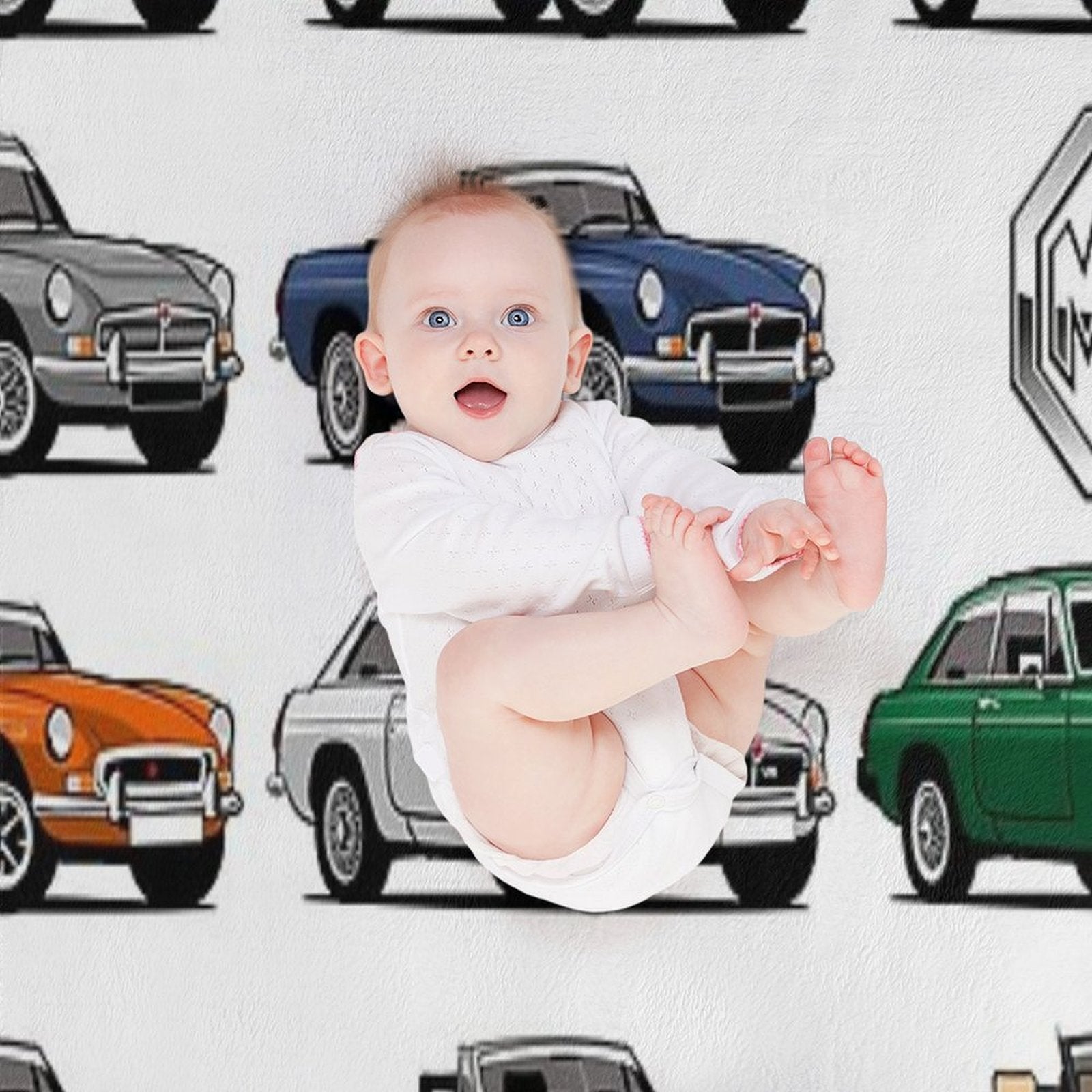 MGB, MGC And RV8 Evolution Gift-ready Throw Blanket