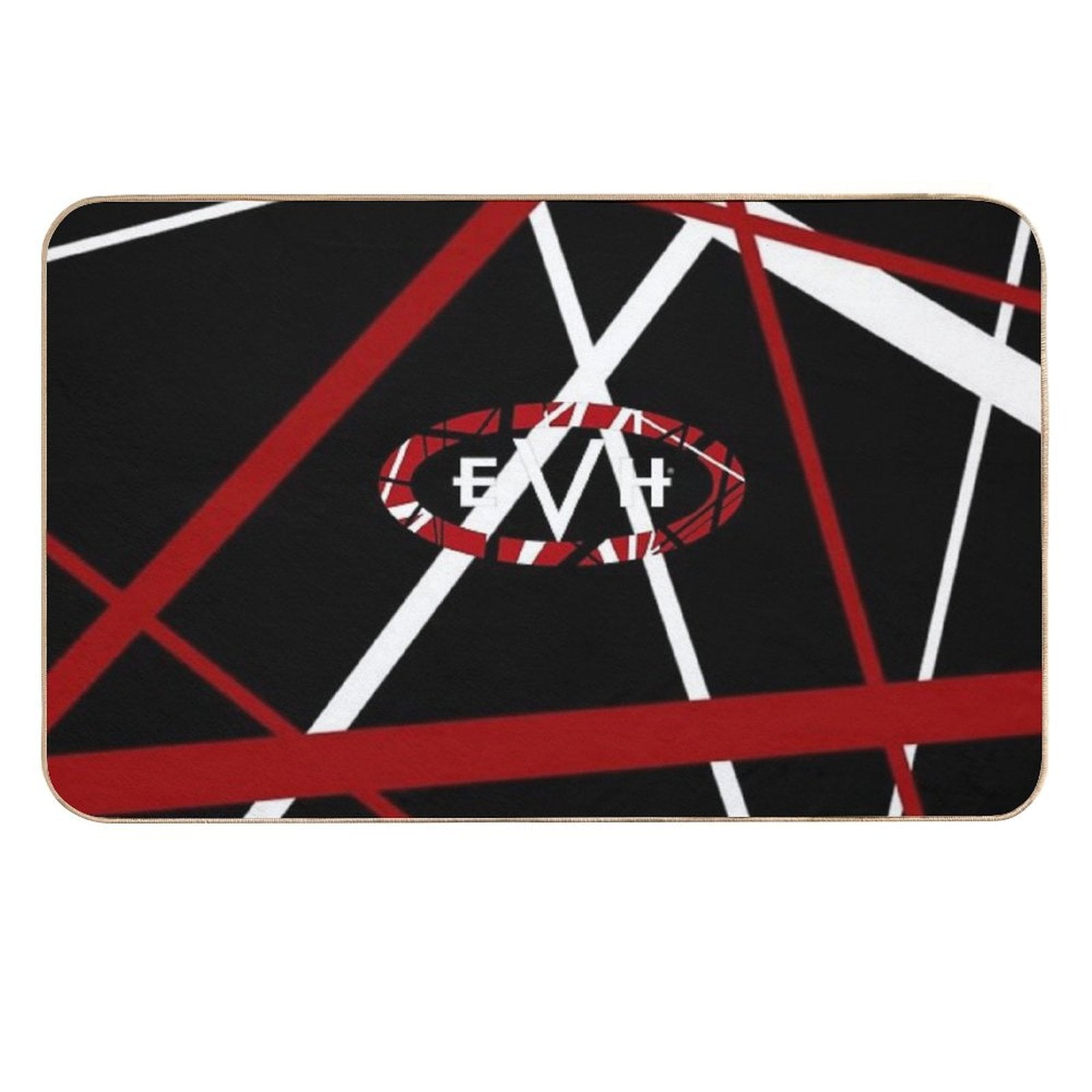 Black Van Cool  Repositionable Bath Mat