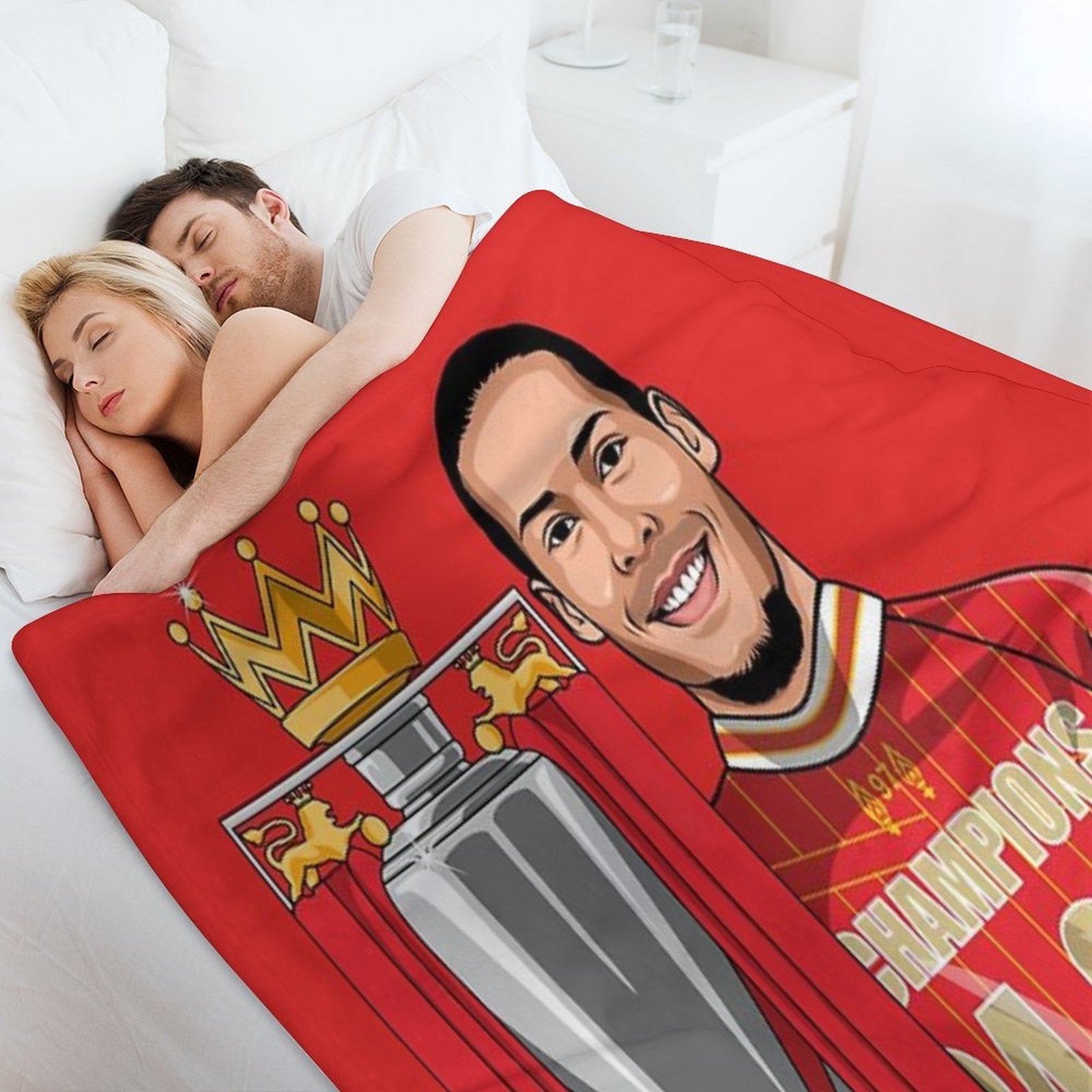 Virgil League Champions Durable Throw Blanket