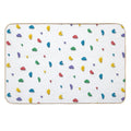 Rock Climbing Boulder Hold Pattern  Fade-Resistant Bath Mat