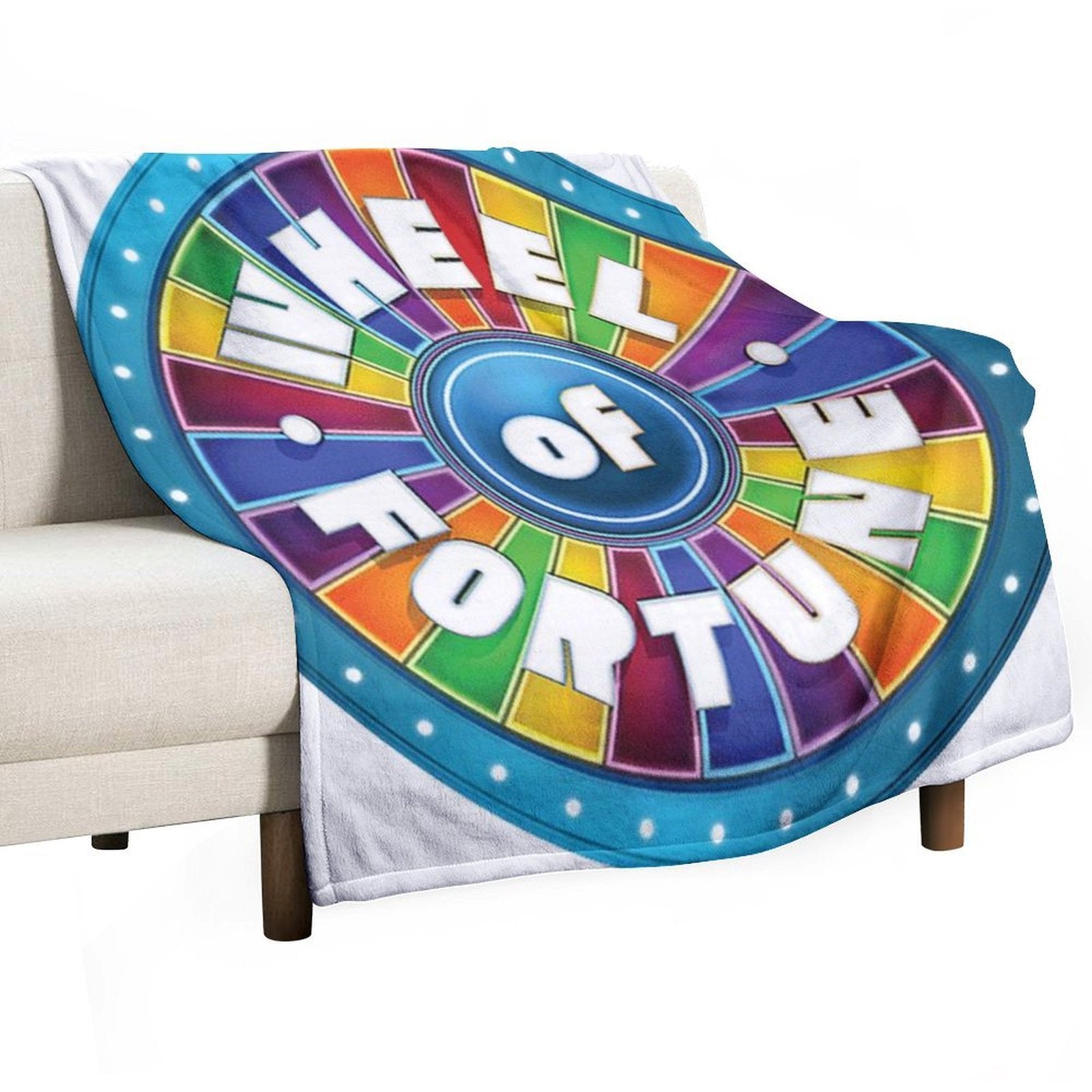 Wheel of Fortune Versatility Throw Blanket