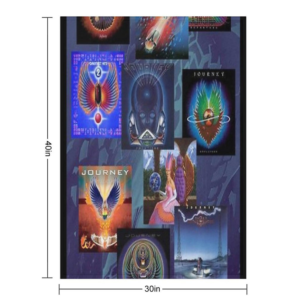 Collage Album Cover Quick-dry Throw Blanket