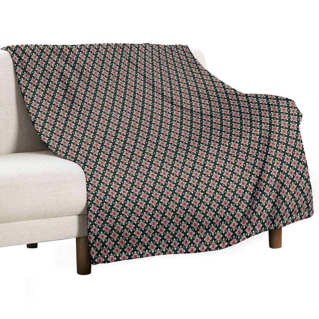 Earth Tones Wild Tiered Diamonds All-season Throw Blanket