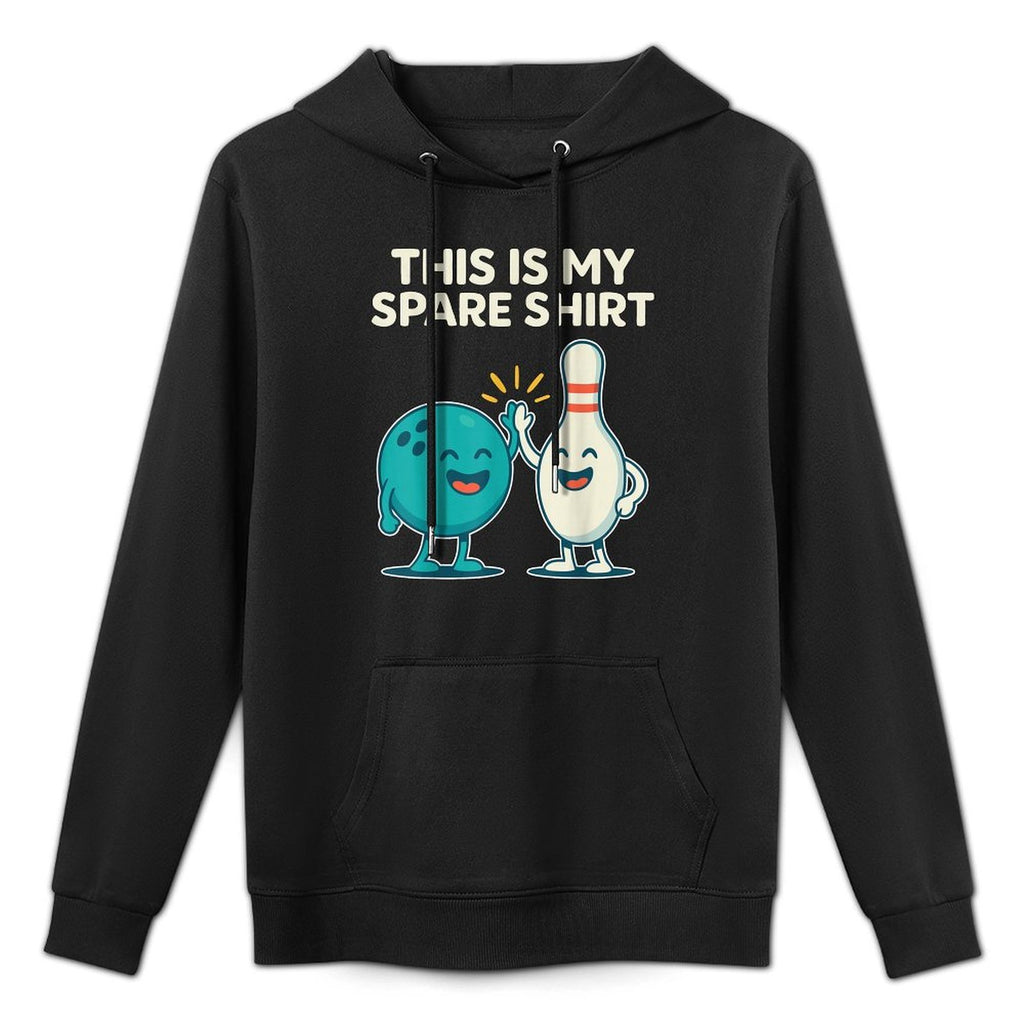 Cool Bowling Men Dad Bowler Fun Crazy Best Funny Bowling Durable Construction Hoodie