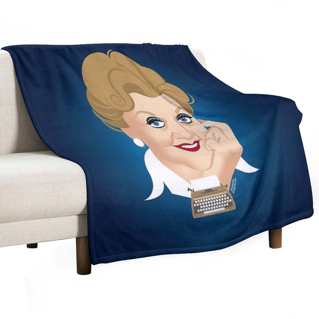 Murder Machine-washable Throw Blanket