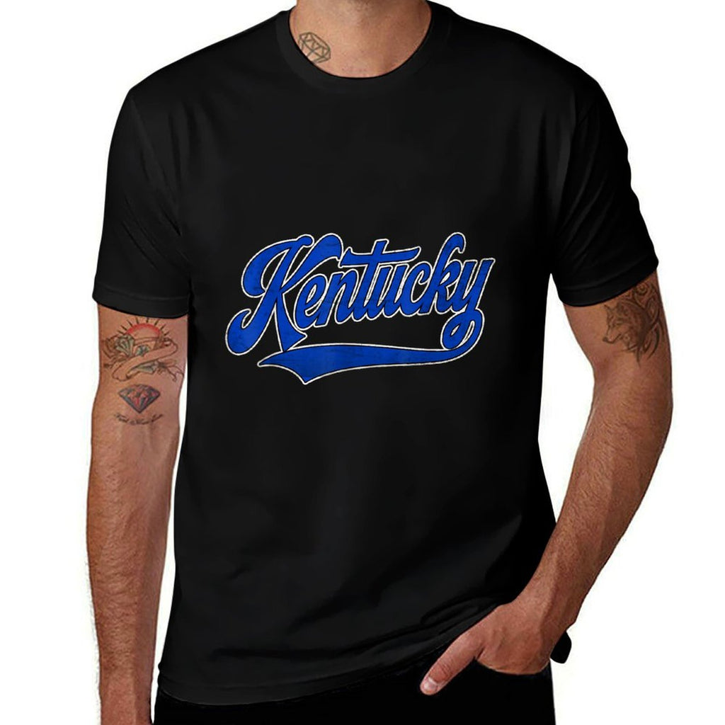 Kentucky Name Personalized Classic Gift Idea  Cotton T-Shirt