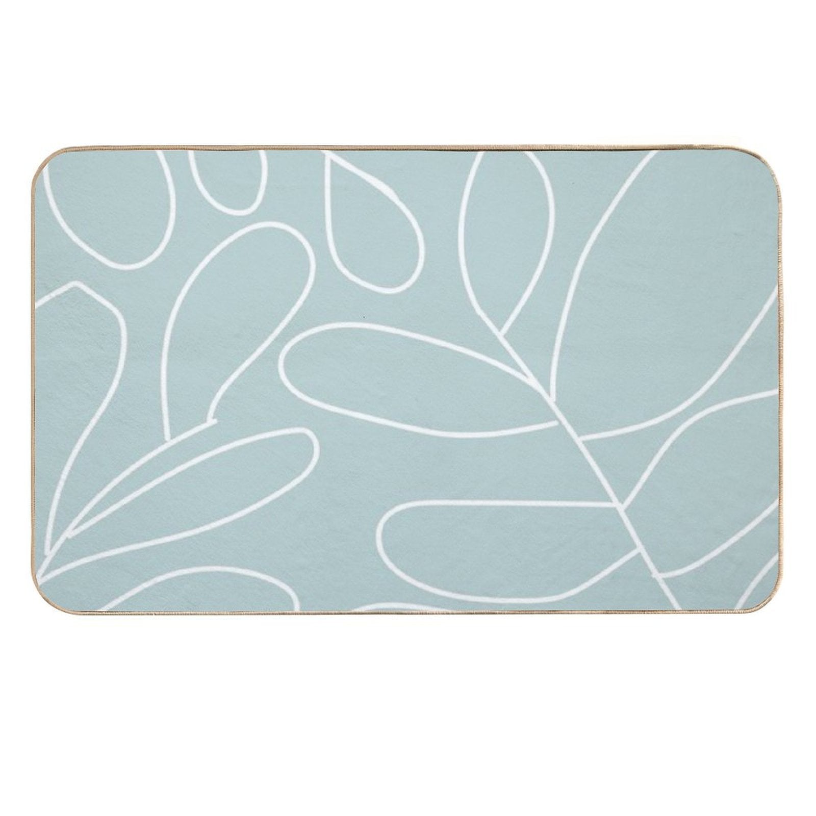Soft Plant  Non-Slip Bath Mat