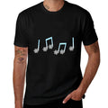 Music Note Snowflakes Winter Music Teacher Christmas Outfit  Tagless Design T-Shirt