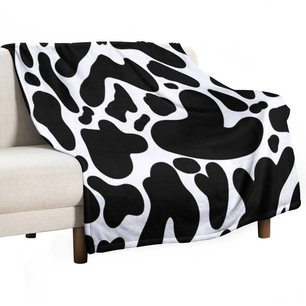 Cow Print Premium Throw Blanket