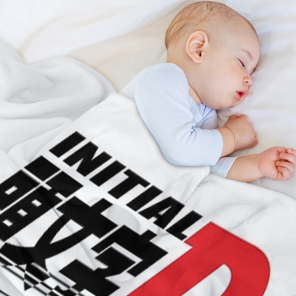 AE86 Initial D Machine-washable Throw Blanket