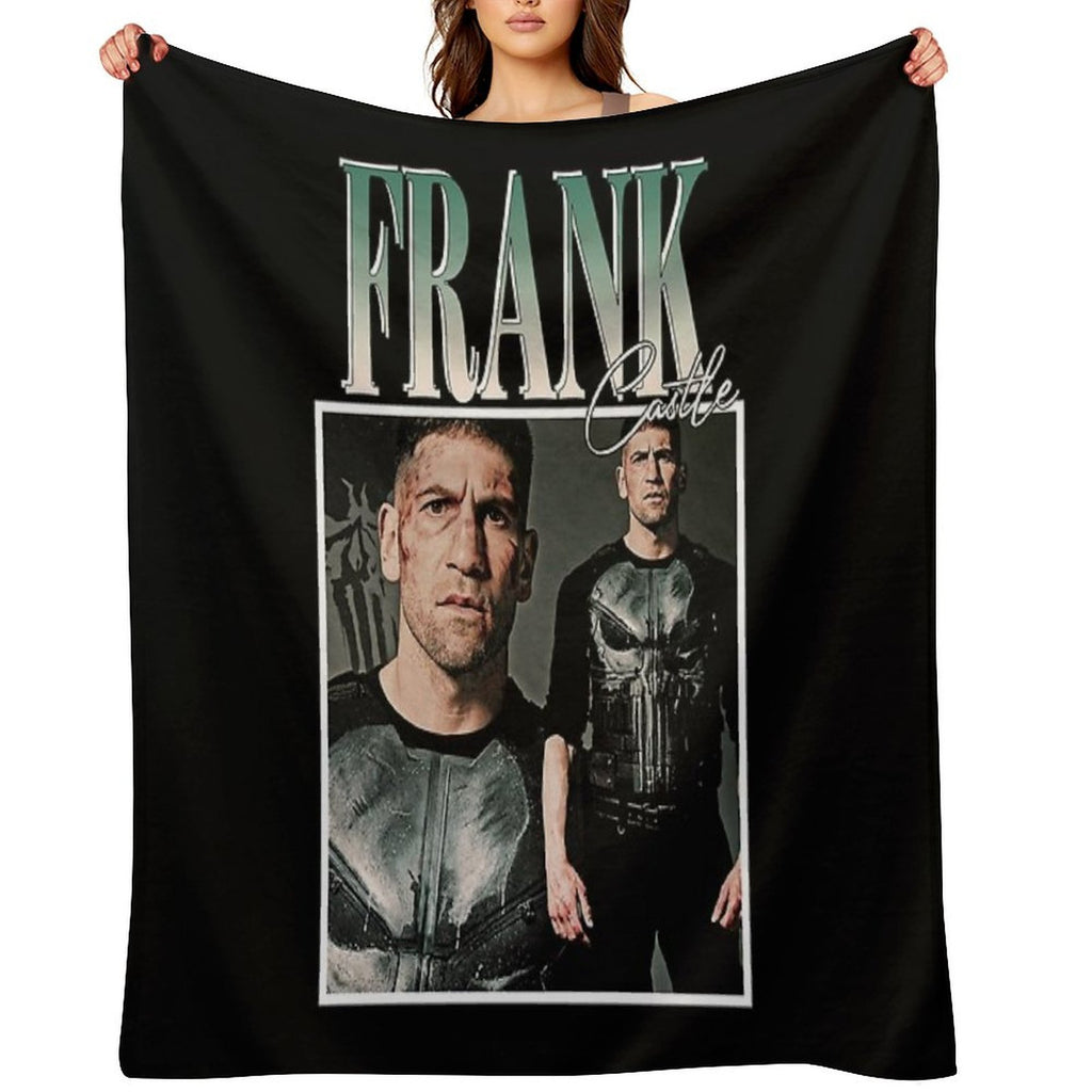 Art Frank Castle Vintage Retro Durable Throw Blanket