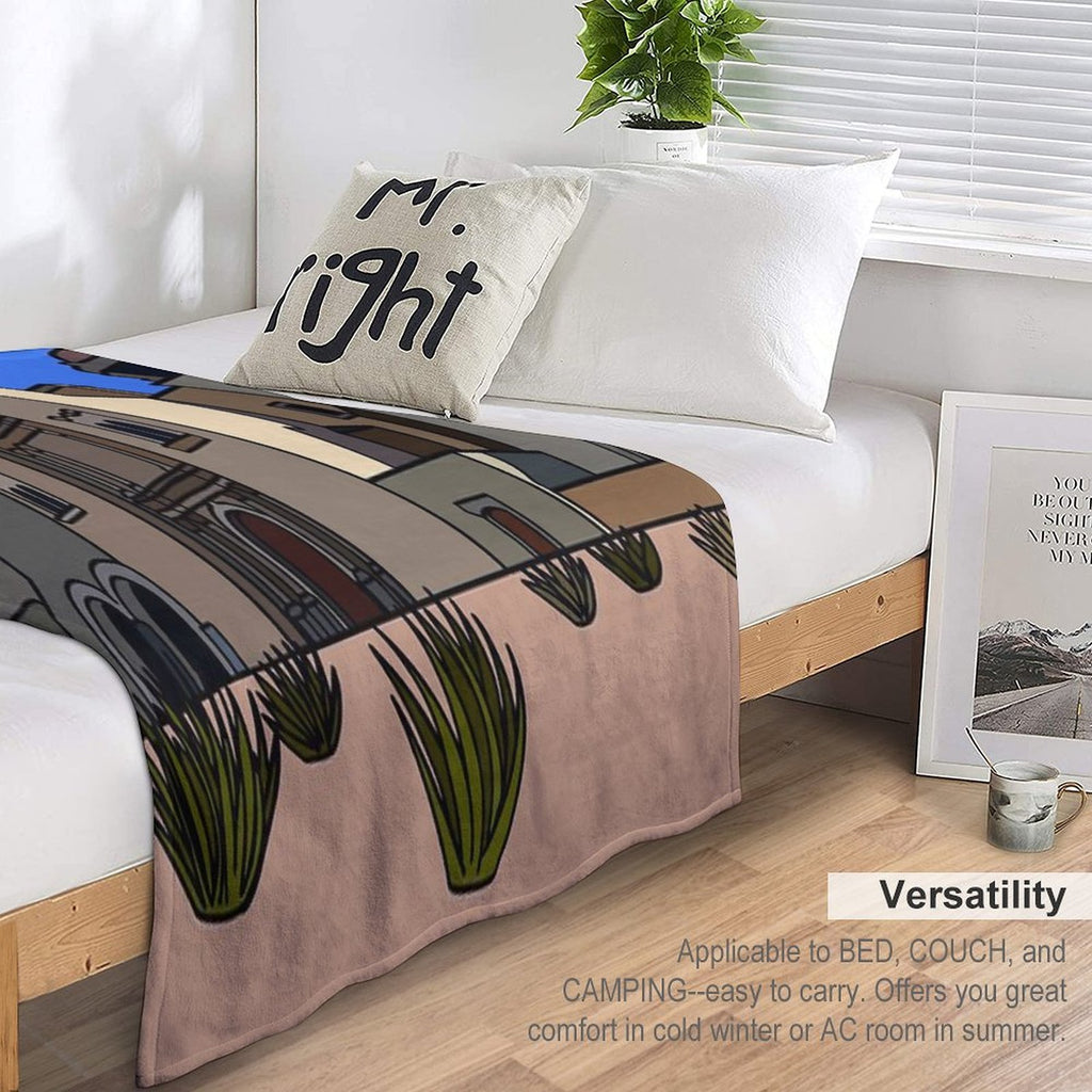 Oaxaca, Mexico Multi-functional Throw Blanket